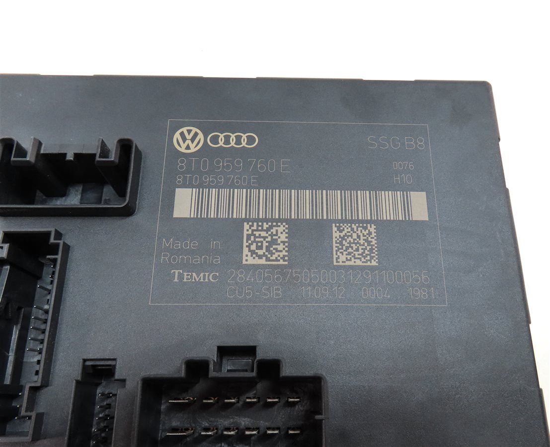 Thumbnail 5: 10-17 AUDI A5 B8 8T FRONT LEFT OR RIGHT MEMORY (NON SPORT) SEAT CONTROL MODULE