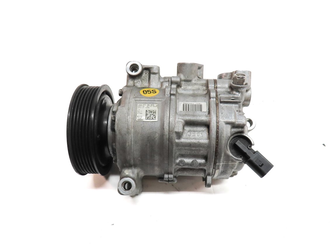 Thumbnail 5: 17-20 AUDI A4 A5 A6 (B9 F5 8W 8WS) 2.0L CYMC TURBO ENGINE A/C COMPRESSOR PUMP