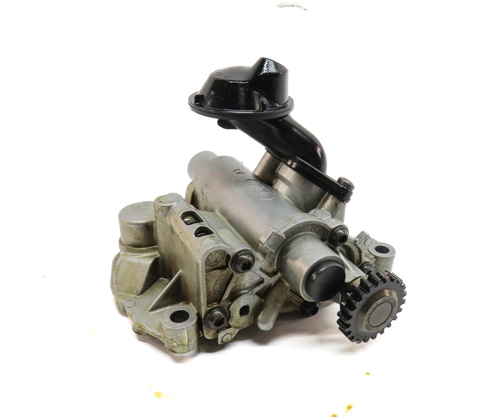 Thumbnail 3: 2013 AUDI A5 (B8 8T) 2.0L (CPMA) ENGINE MOTOR OIL FLUID PUMP w/ PICK UP TUBE