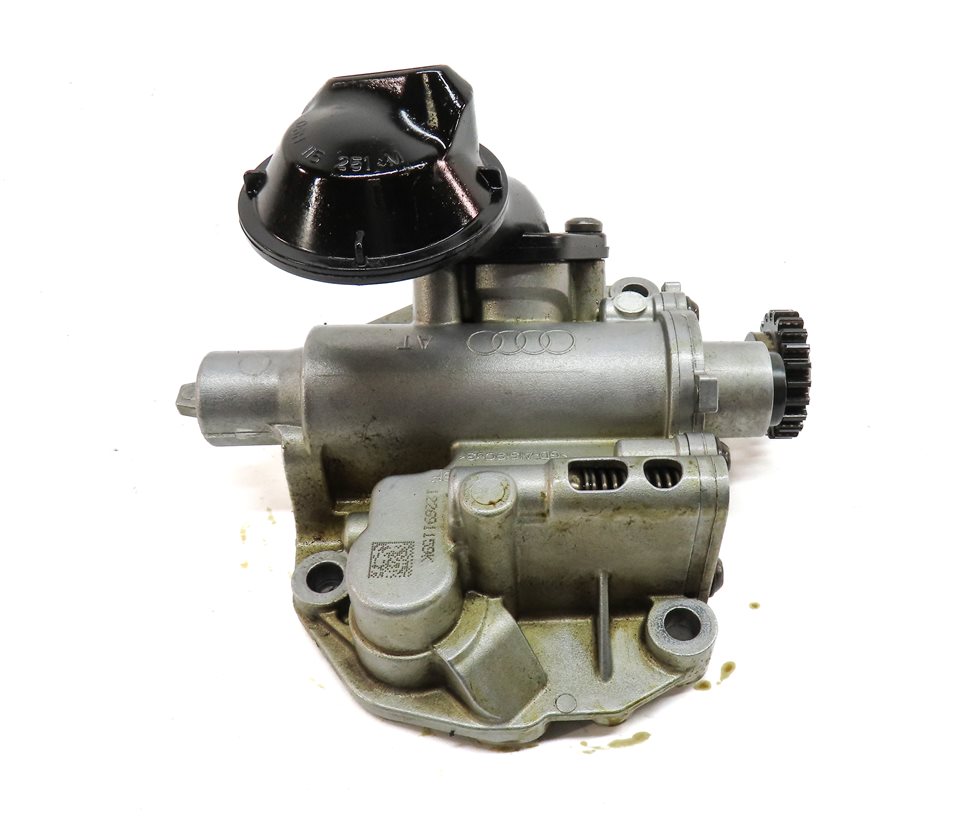 Thumbnail 4: 2013 AUDI A5 (B8 8T) 2.0L (CPMA) ENGINE MOTOR OIL FLUID PUMP w/ PICK UP TUBE