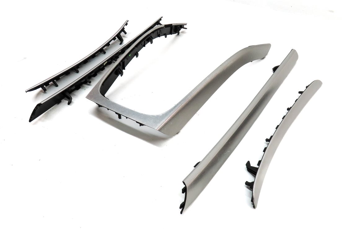 2013 AUDI A5 (B8 8T) 2.0L INTERIOR CENTER CONSOLE DOOR TRIM SET/5 (Trigon)