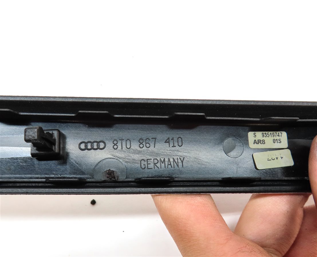 Thumbnail 13: 2013 AUDI A5 (B8 8T) 2.0L INTERIOR CENTER CONSOLE DOOR TRIM SET/5 (Trigon)