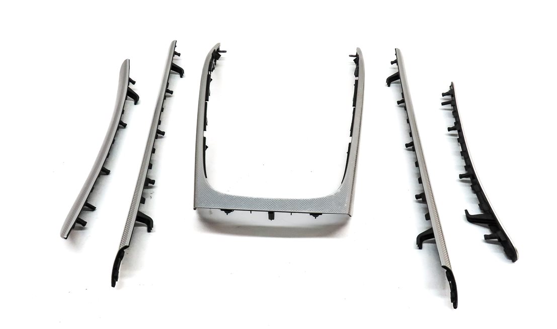 Thumbnail 2: 2013 AUDI A5 (B8 8T) 2.0L INTERIOR CENTER CONSOLE DOOR TRIM SET/5 (Trigon)