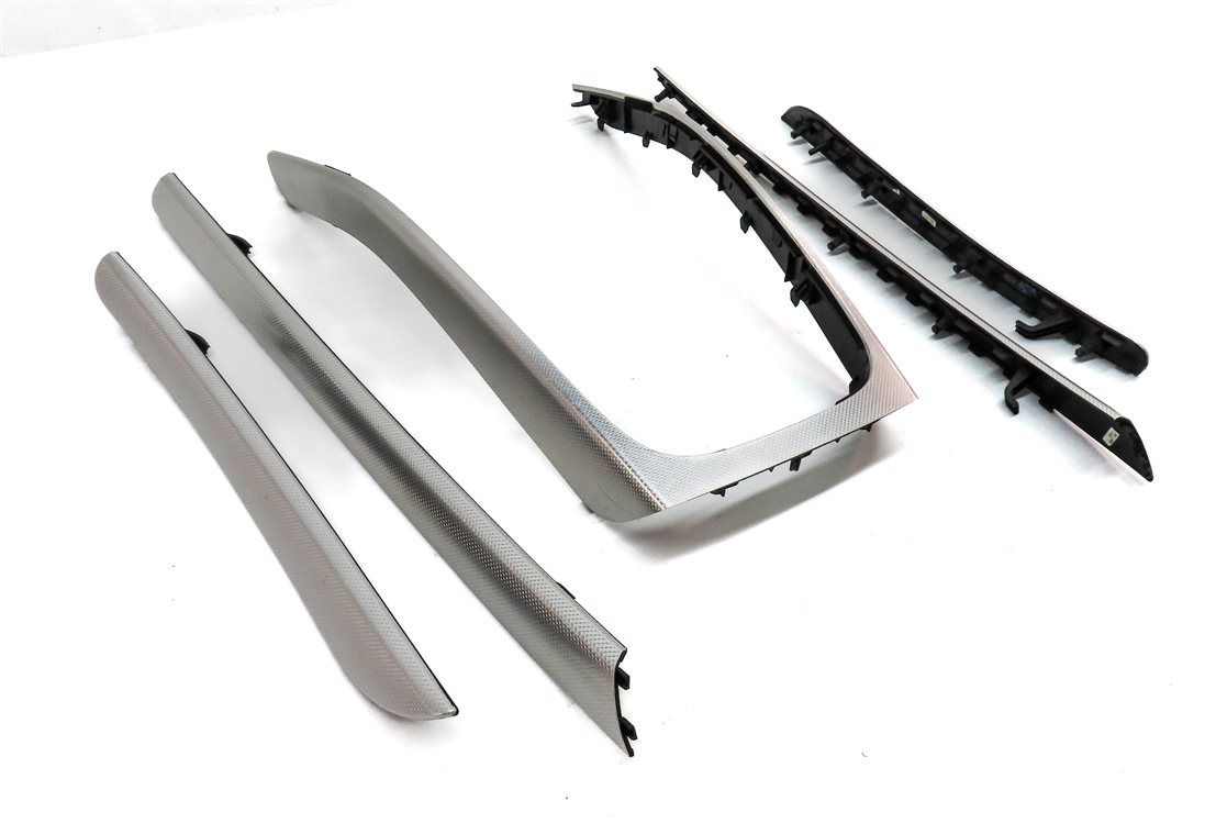 Thumbnail 3: 2013 AUDI A5 (B8 8T) 2.0L INTERIOR CENTER CONSOLE DOOR TRIM SET/5 (Trigon)