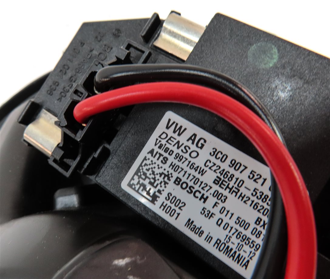 Thumbnail 7: 2015-2018 AUDI Q3 VW CC EOS TIGUAN (8U) FRONT HEATER A/C BLOWER FAN MOTOR