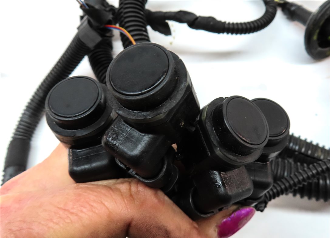 Thumbnail 4: 2016 AUDI Q3 (8U) REAR PDC PARK SENSOR SET-4 & WIRE WIRING HARNESS LOOM (Black)