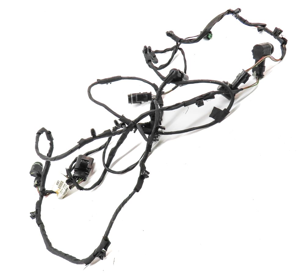 Thumbnail 3: 2016 AUDI Q3 (8U) FRONT PDC PARK SENSOR SET-4 & WIRE WIRING HARNESS LOOM (Black)