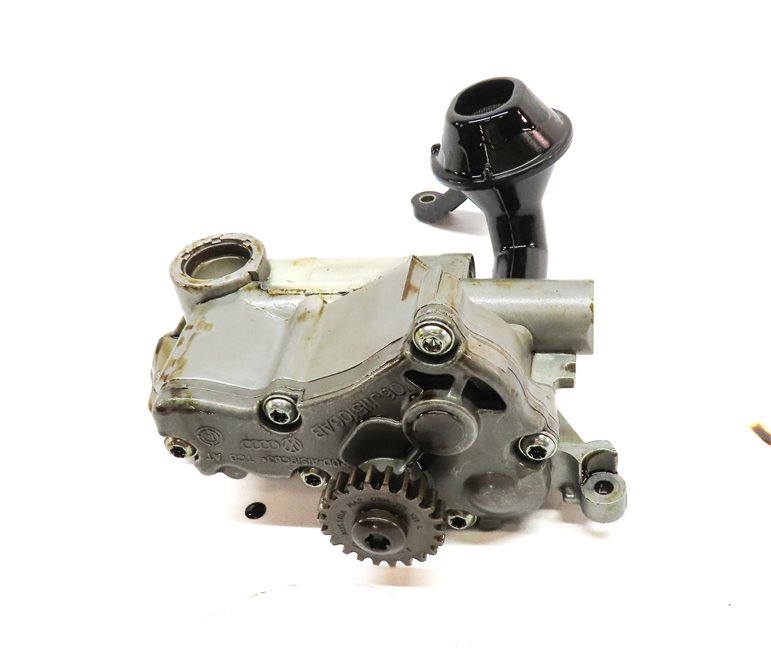 Thumbnail 2: 2016 AUDI Q3 (8U) 2.0L CCTA ENGINE OIL PUMP OIL FLUID PUMP w/ PICKUP TUBE