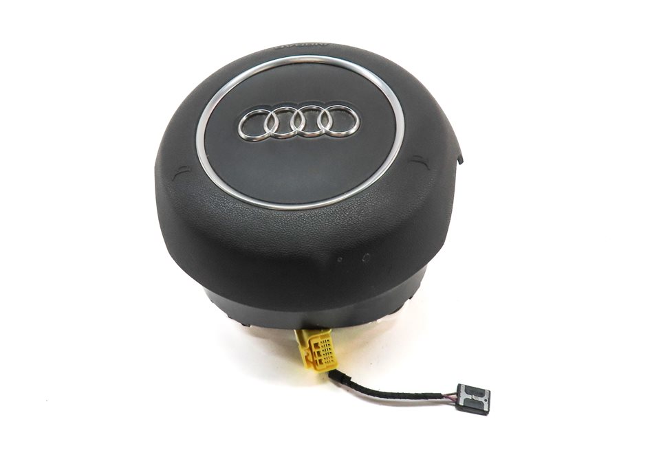 Thumbnail 4: 2015-2018 AUDI A3 Q3 (8U 8V) DRIVER SRS STEERING WHEEL AIRBAG AIR BAG (BLACK)