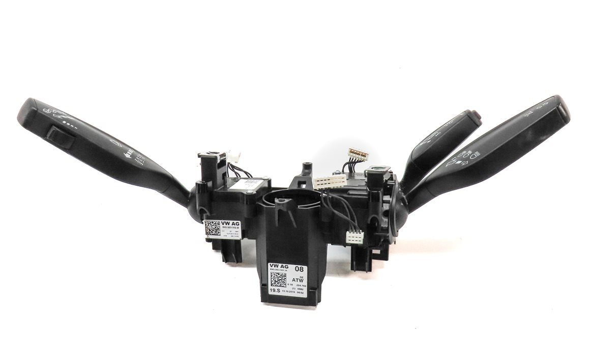 Thumbnail 4: 2015-2018 AUDI Q3 (8U) STEERING COLUMN BLINKER WIPER CRUISE COMBINATION SWITCH