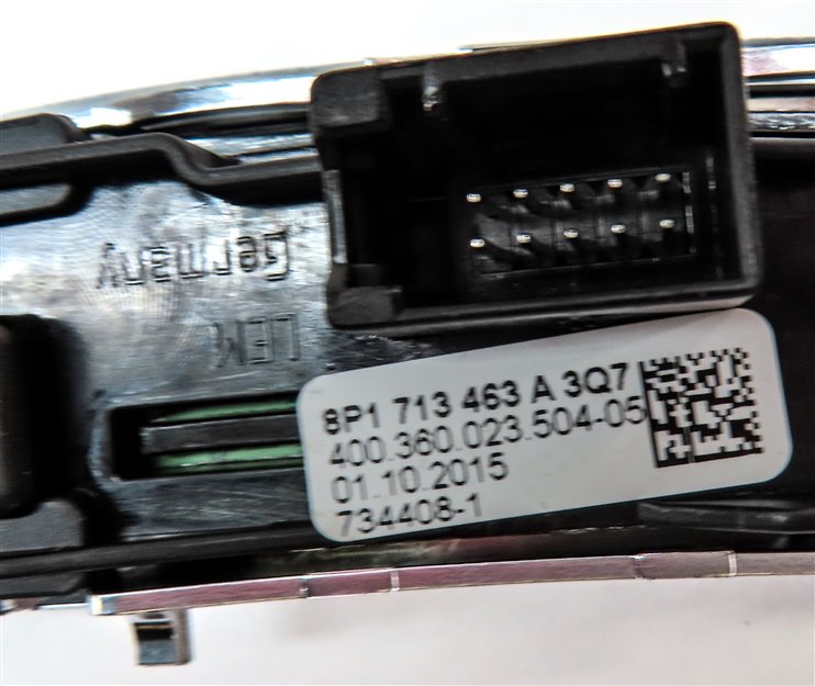 Thumbnail 6: 2016 AUDI Q3 (8U) AUTO AUTOMATIC TRANSMISSION GEAR SHIFTER SHIFT INDICATOR TRIM