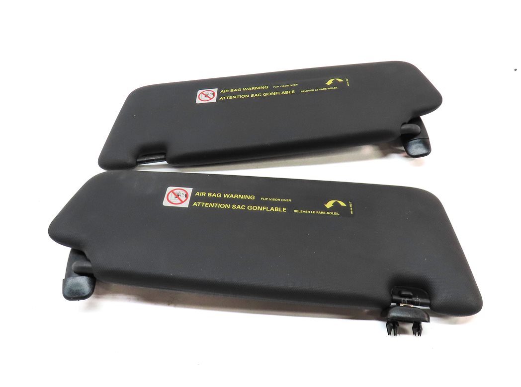 Thumbnail 5: 2015-2023 AUDI Q3 (8U) FRONT LEFT & RIGHT SUNVISOR SUN VISOR SET-2 (Black)