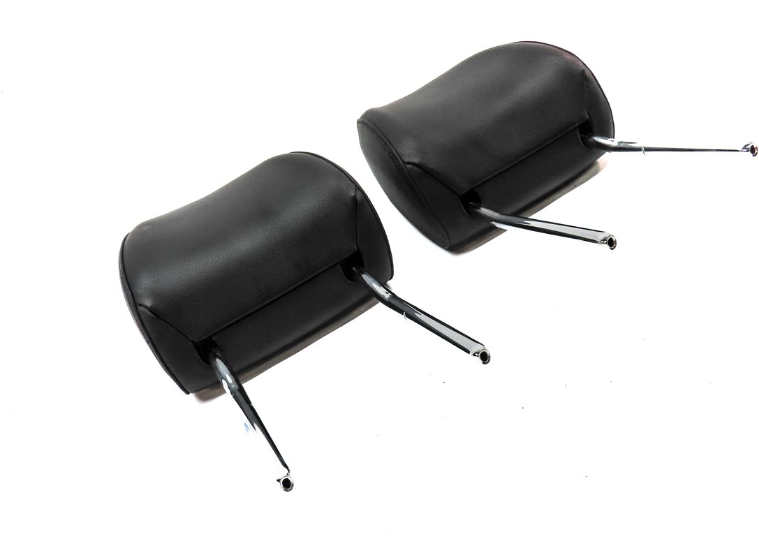 Thumbnail 3: AUDI 15-18 Q3 (13-17 Q5 SQ5) FRONT LEFT & RIGHT SEAT HEADREST SET 2 (Black)