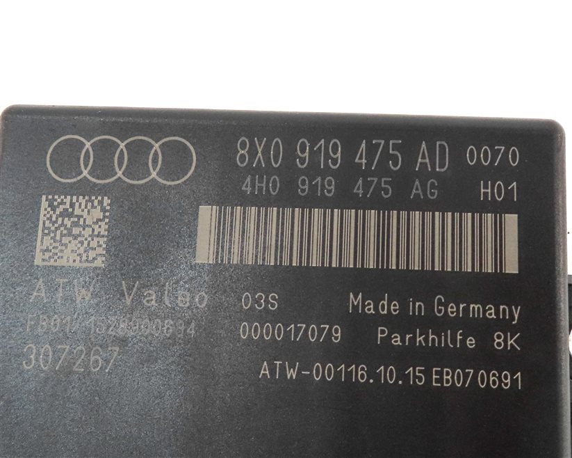 Thumbnail 4: 2015-2018 AUDI Q3 (8U) PDC PARK DISTANCE ASSIST SENSOR CONTROL MODULE