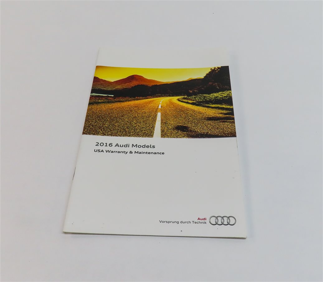 Thumbnail 10: 2016 AUDI Q3 (8U) OWNERS MANUAL BOOK BOOKLET SERVICE GUIDE SET w/ CASE