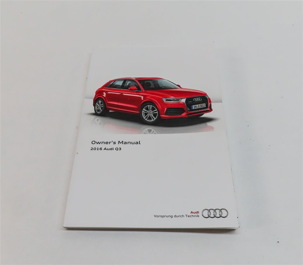 Thumbnail 12: 2016 AUDI Q3 (8U) OWNERS MANUAL BOOK BOOKLET SERVICE GUIDE SET w/ CASE