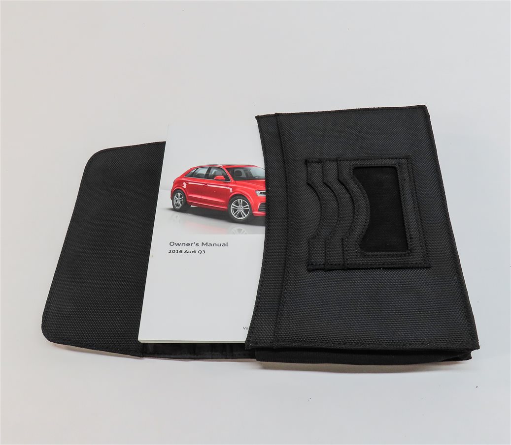 Thumbnail 13: 2016 AUDI Q3 (8U) OWNERS MANUAL BOOK BOOKLET SERVICE GUIDE SET w/ CASE