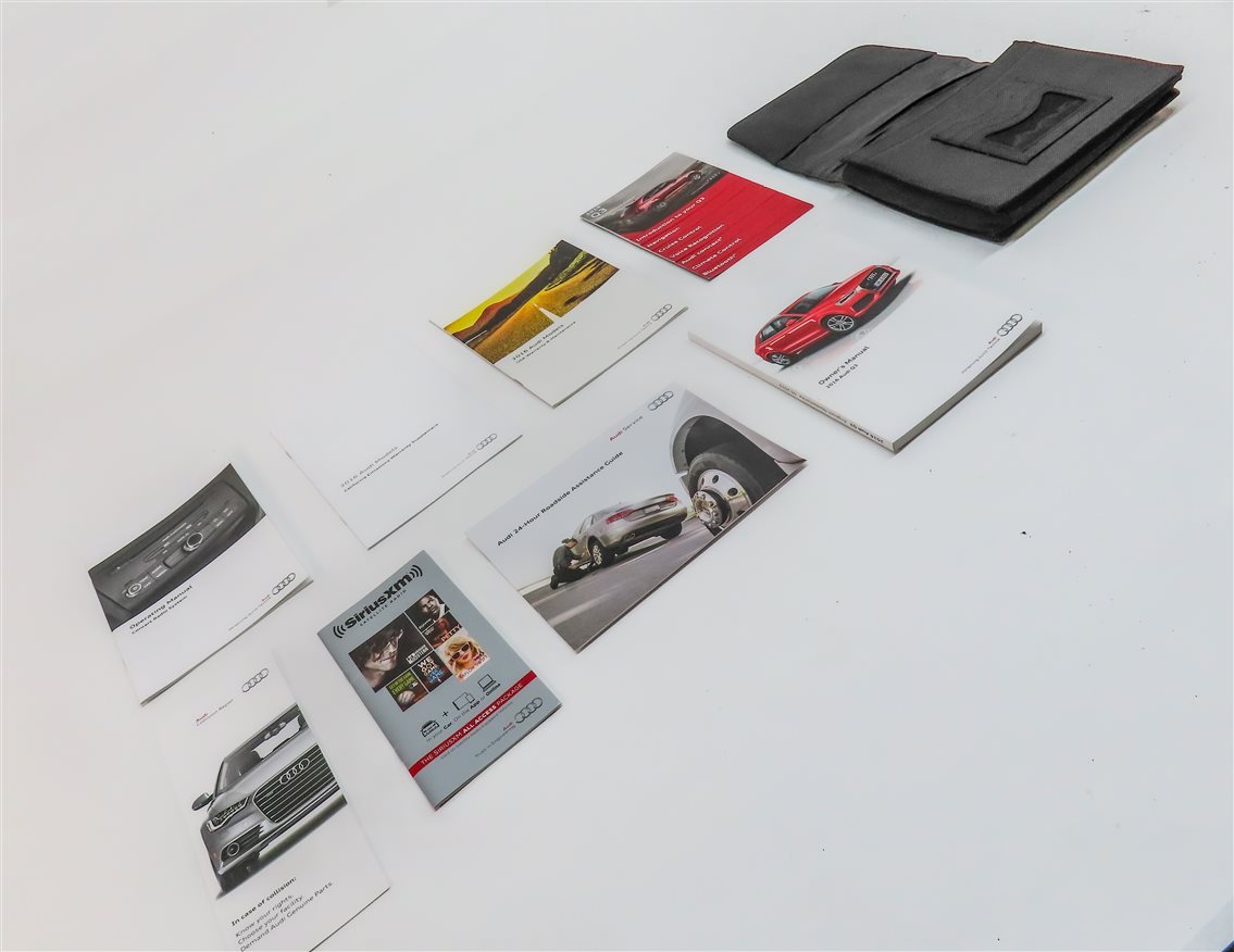Thumbnail 4: 2016 AUDI Q3 (8U) OWNERS MANUAL BOOK BOOKLET SERVICE GUIDE SET w/ CASE