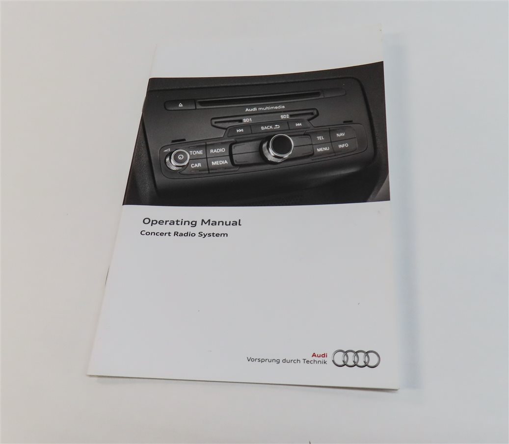 Thumbnail 7: 2016 AUDI Q3 (8U) OWNERS MANUAL BOOK BOOKLET SERVICE GUIDE SET w/ CASE
