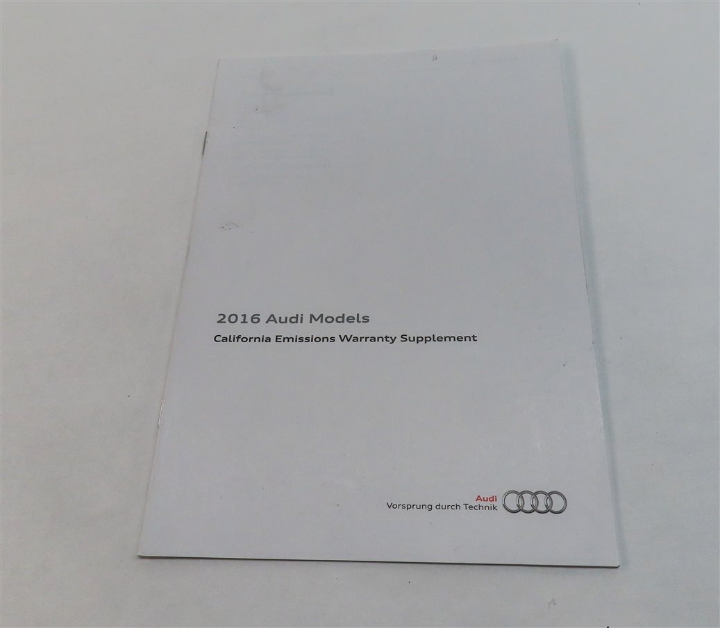 Thumbnail 9: 2016 AUDI Q3 (8U) OWNERS MANUAL BOOK BOOKLET SERVICE GUIDE SET w/ CASE