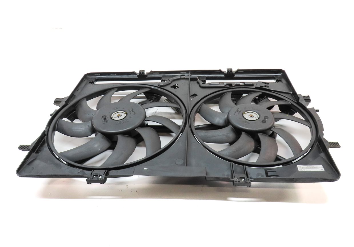 Thumbnail 4: 16-18 AUDI A6 Q3 (C7 8U) 2.0L TURBO ENGINE RADIATOR COOLING FAN SHROUD ASSEMBLY