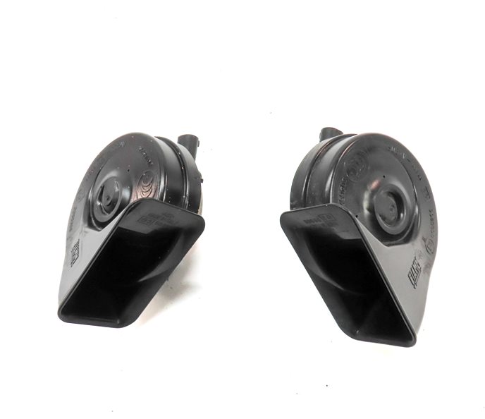 Thumbnail 2: 2003-2008 BMW Z4 (E85) HIGH & LOW TONE NOTE EMERGENCY SAFETY HORN SET (2)