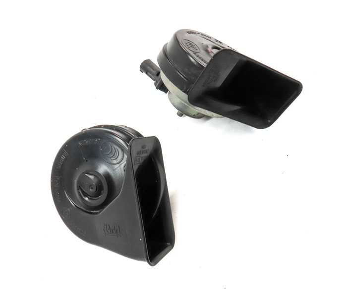 Thumbnail 3: 2003-2008 BMW Z4 (E85) HIGH & LOW TONE NOTE EMERGENCY SAFETY HORN SET (2)