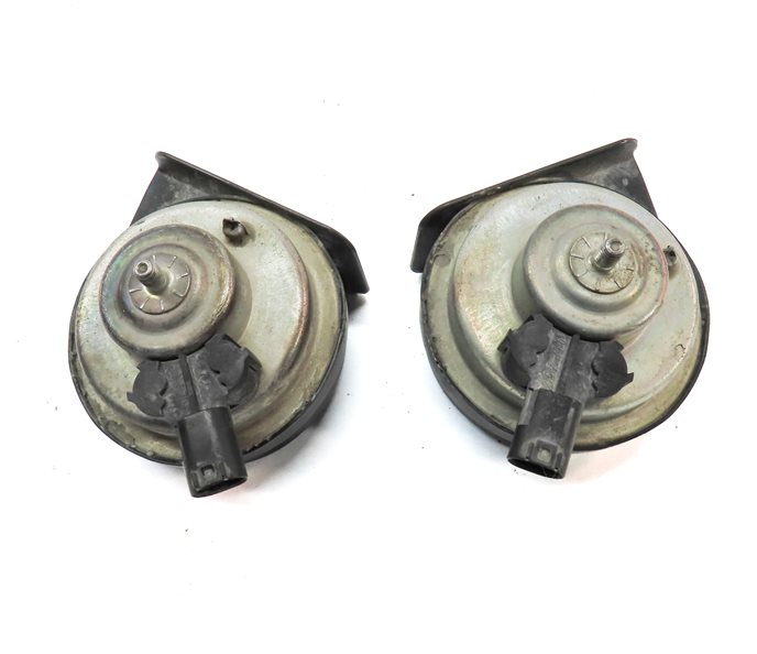 Thumbnail 4: 2003-2008 BMW Z4 (E85) HIGH & LOW TONE NOTE EMERGENCY SAFETY HORN SET (2)