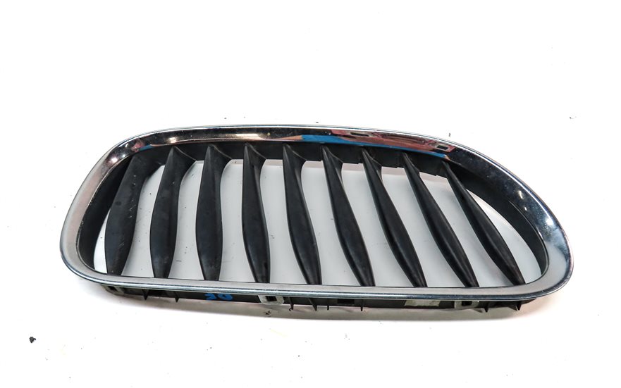 Thumbnail 4: 2003-2008 BMW Z4 (E85) FRONT LEFT & RIGHT CHROME HOOD VENT GRILLE SET (2)