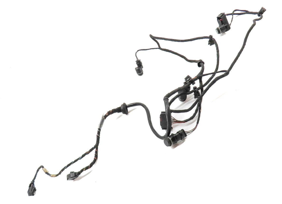 Thumbnail 3: 2010 AUDI S5 (B8 8T) REAR PARK ASSIST PDC DISTANCE CONTROL SENSOR SET/4 (Black)
