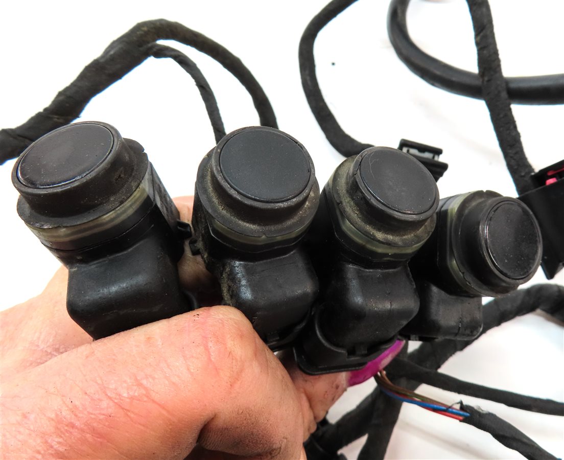 Thumbnail 7: 2010 AUDI S5 (B8 8T) REAR PARK ASSIST PDC DISTANCE CONTROL SENSOR SET/4 (Black)