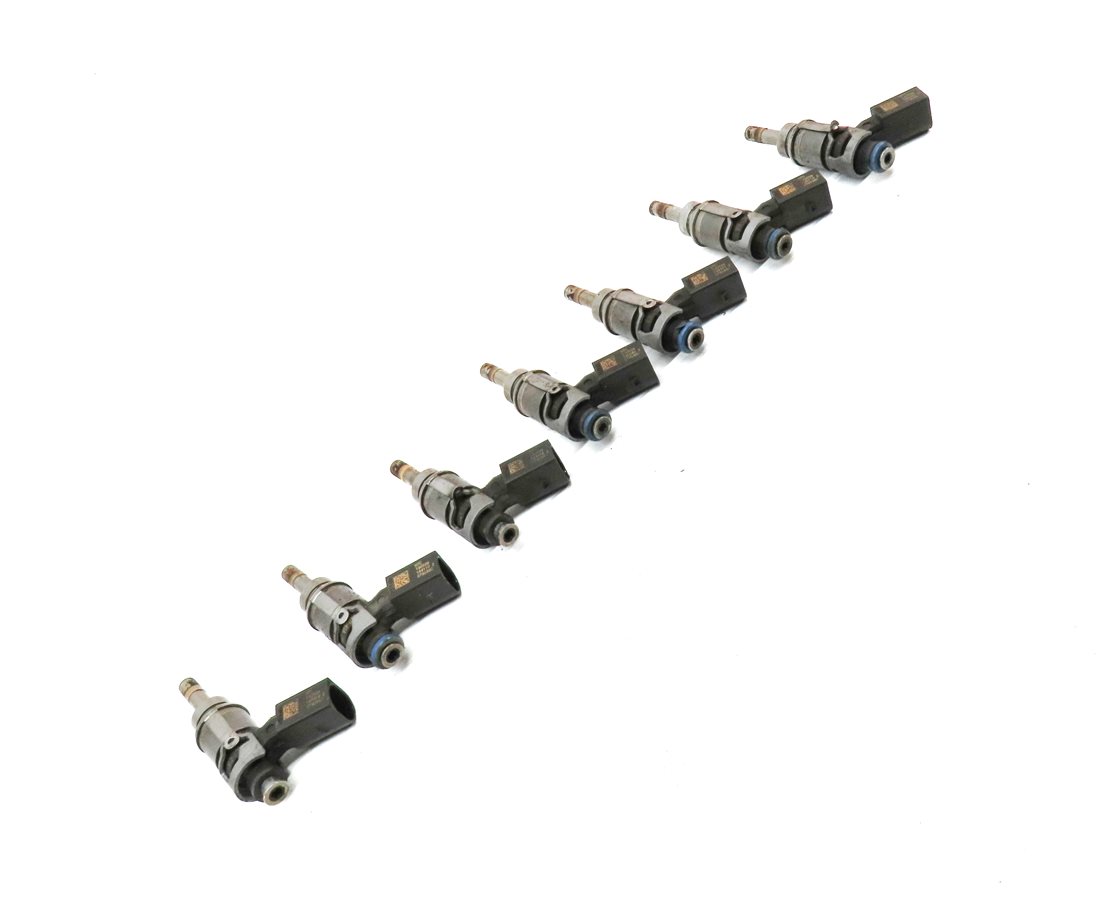 Thumbnail 3: 07-13 AUDI A6 A8 Q7 S5 R8 (B8 8K 8T 4S) 4.2L 5.2L TFSI ENGINE FUEL INJECTOR SET7