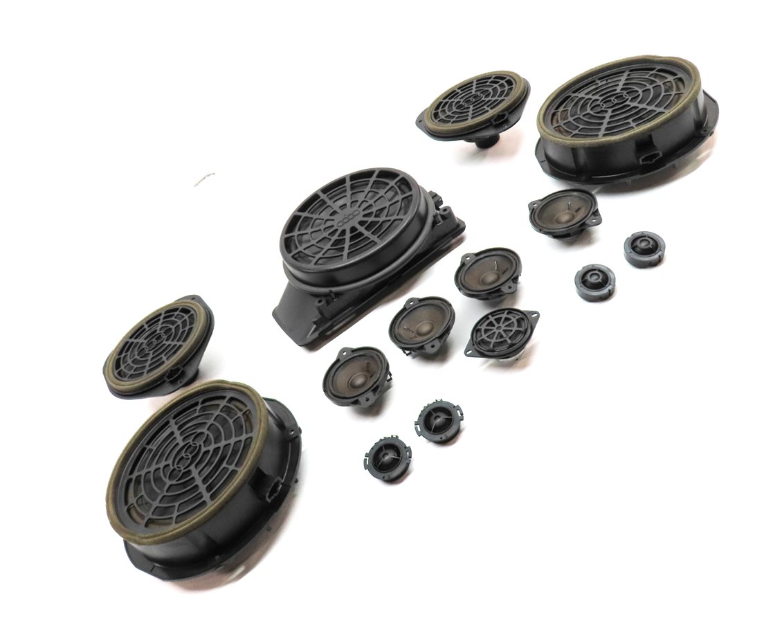 Thumbnail 3: 2010 AUDI S5 (B8 8T) BANG & OLUFSEN STEREO AUDIO SOUND SYSTEM SPEAKER SET/14