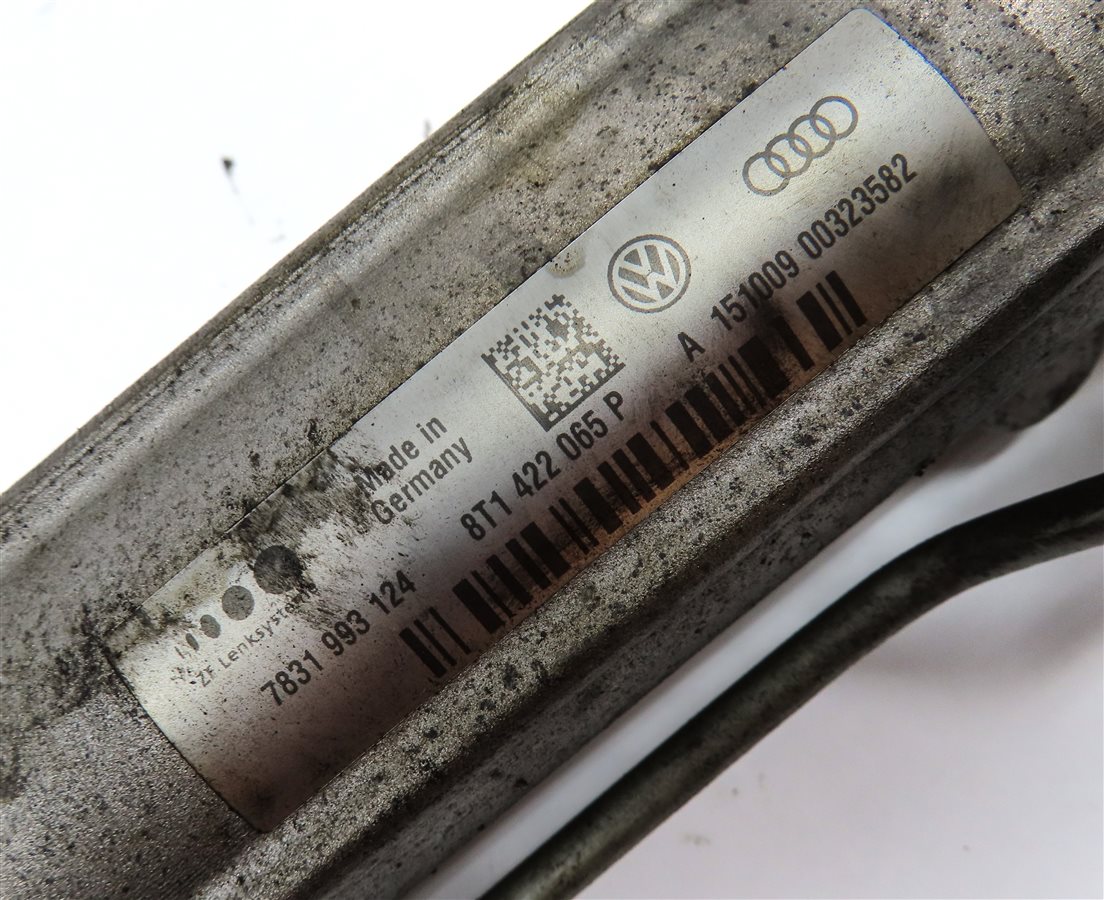 Thumbnail 5: 09-12 AUDI A4 A5 S4 S5 (B8 8K 8T) POWER STEERING GEAR RACK & PINION (OPT. 1N3)