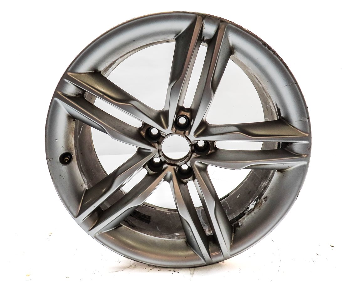 Thumbnail 2: 08-17 AUDI A5 S5 (B8 8T) 19x8.5 TWIN DOUBLE 5 SPOKE ALUMINIUM WHEEL RIM (SILVER)