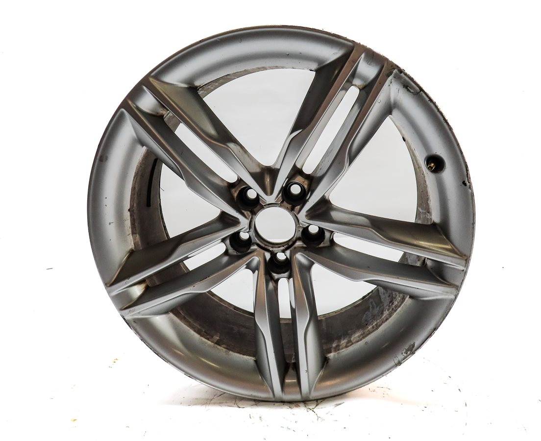 Thumbnail 2: 08-17 AUDI A5 S5 (B8 8T) 19x8.5 TWIN DOUBLE 5 SPOKE ALUMINIUM WHEEL RIM (SILVER)