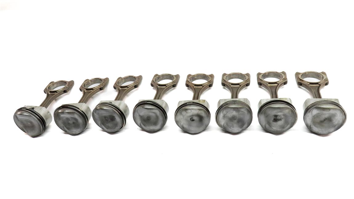 Thumbnail 3: 07-12 AUDI A6 A8 Q7 S5 VW TOUAREG C6 4L D3 8T 4.2L PISTON & CONNECTING ROD SET/8