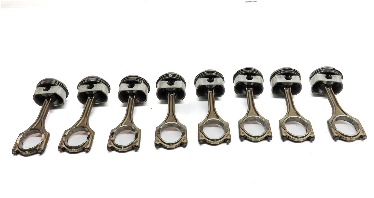 Thumbnail 5: 07-12 AUDI A6 A8 Q7 S5 VW TOUAREG C6 4L D3 8T 4.2L PISTON & CONNECTING ROD SET/8