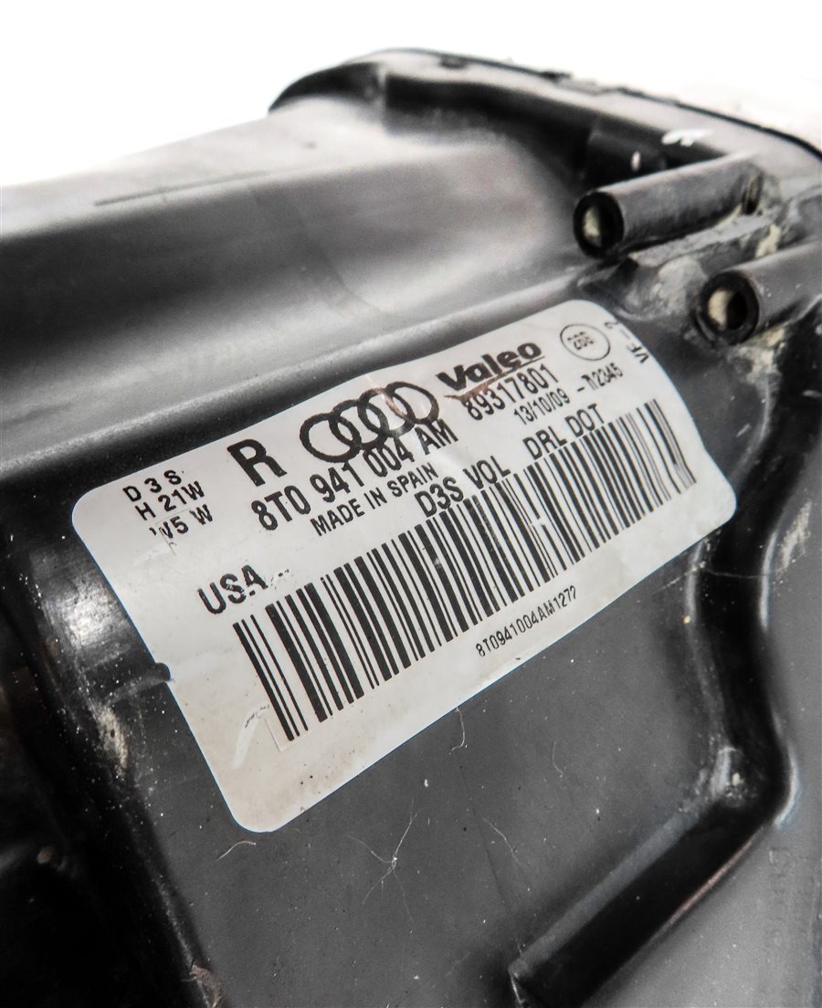 Thumbnail 7: 2008-2012 AUDI A5 S5 (B8 8T) RIGHT PASSENGER HID XENON HEADLIGHT LAMP (NON AFS)