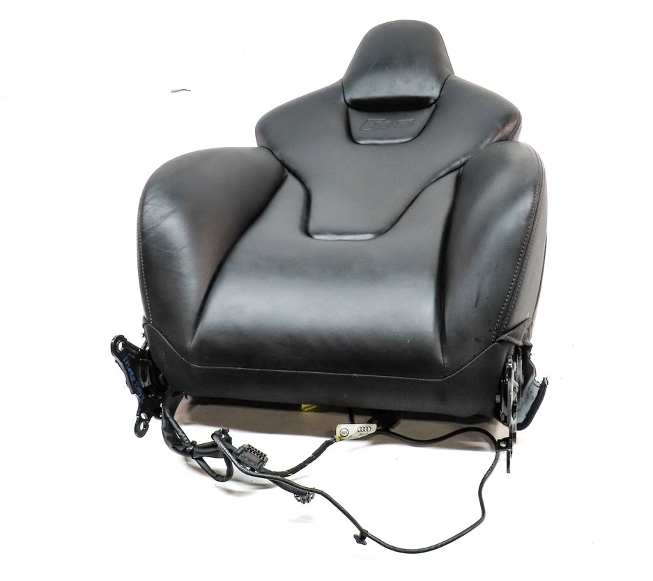 Thumbnail 2: 08-15 AUDI RS5 S5 (B8 8T) FRONT RIGHT PASSENGER UPPER SPORT SEAT CUSHION (Black)