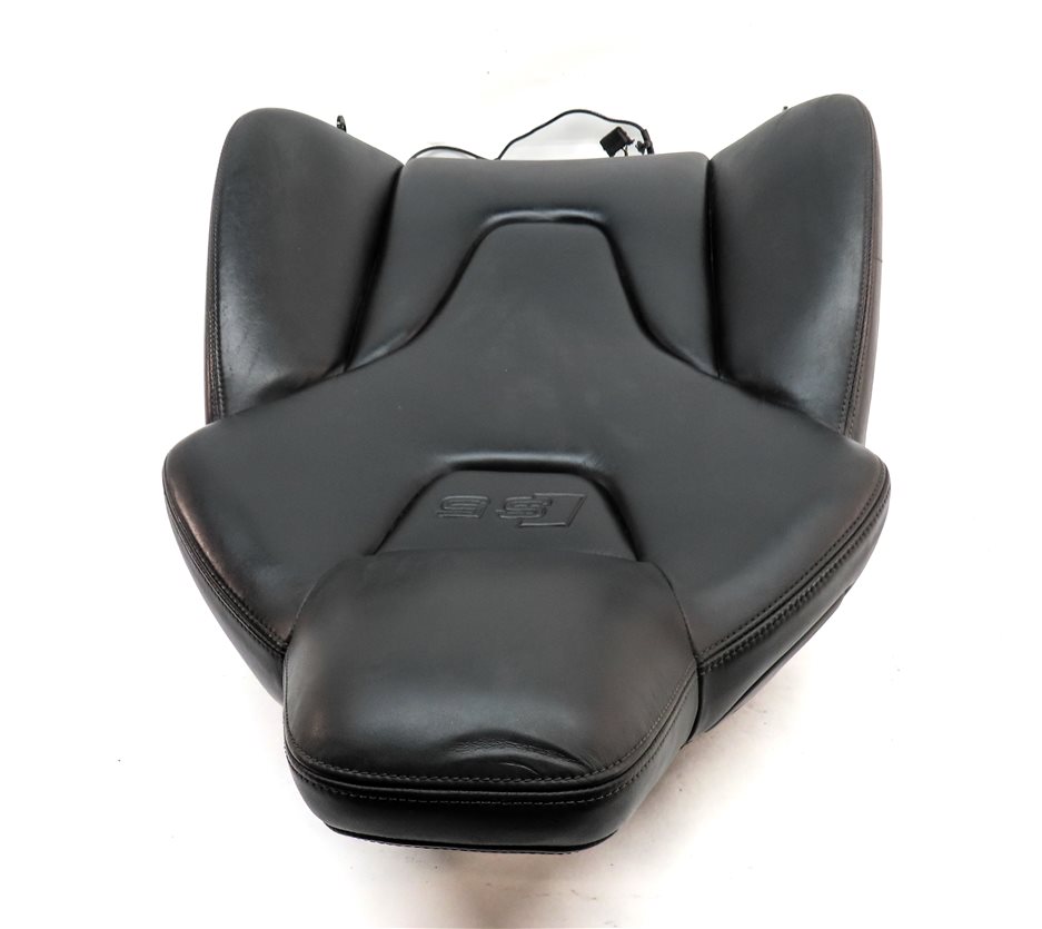 Thumbnail 4: 08-15 AUDI RS5 S5 (B8 8T) FRONT RIGHT PASSENGER UPPER SPORT SEAT CUSHION (Black)