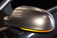 Thumbnail 2: 08-14 AUDI A5 S5 (B8 8T) LEFT DRIVER AUTODIM BLIND SPOT DOOR MIRROR ALUMINUM