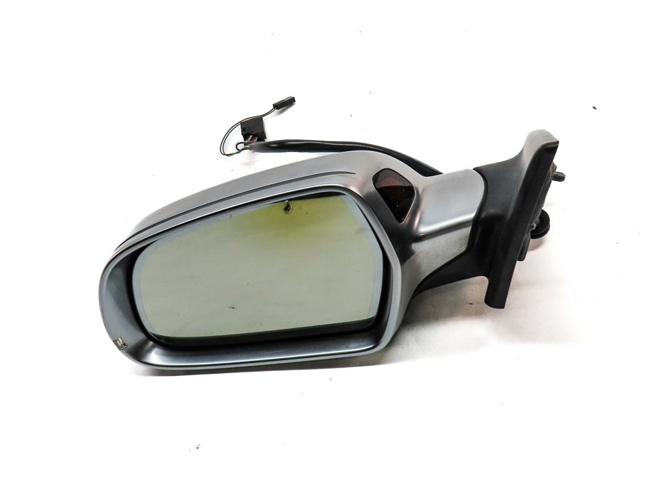 Thumbnail 4: 08-14 AUDI A5 S5 (B8 8T) LEFT DRIVER AUTODIM BLIND SPOT DOOR MIRROR ALUMINUM