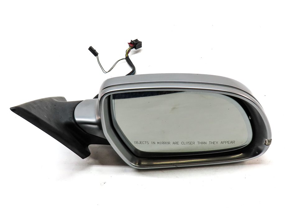 Thumbnail 3: 08-14 AUDI A5 S5 (B8 8T) RIGHT PASSENGER AUTODIM BLIND SPOT DOOR MIRROR ALUMINUM