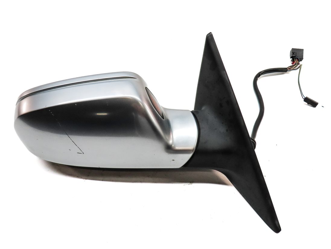 Thumbnail 6: 08-14 AUDI A5 S5 (B8 8T) RIGHT PASSENGER AUTODIM BLIND SPOT DOOR MIRROR ALUMINUM