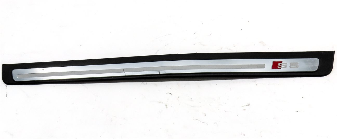 Thumbnail 4: 2010 AUDI S5 (B8 8T) FRONT LEFT & RIGHT DOOR SILL SCUFF TRIM PLATE SET/2