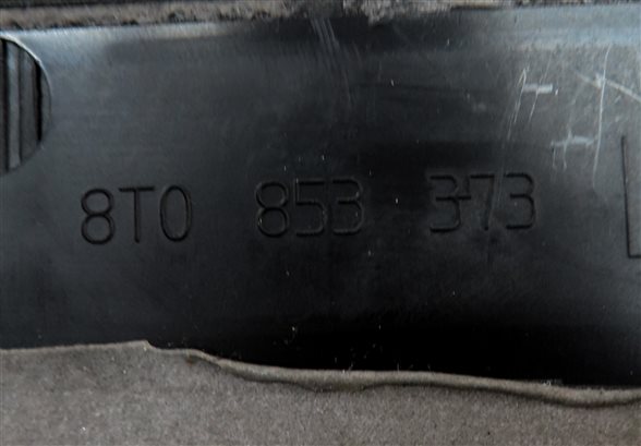 Thumbnail 7: 2010 AUDI S5 (B8 8T) FRONT LEFT & RIGHT DOOR SILL SCUFF TRIM PLATE SET/2