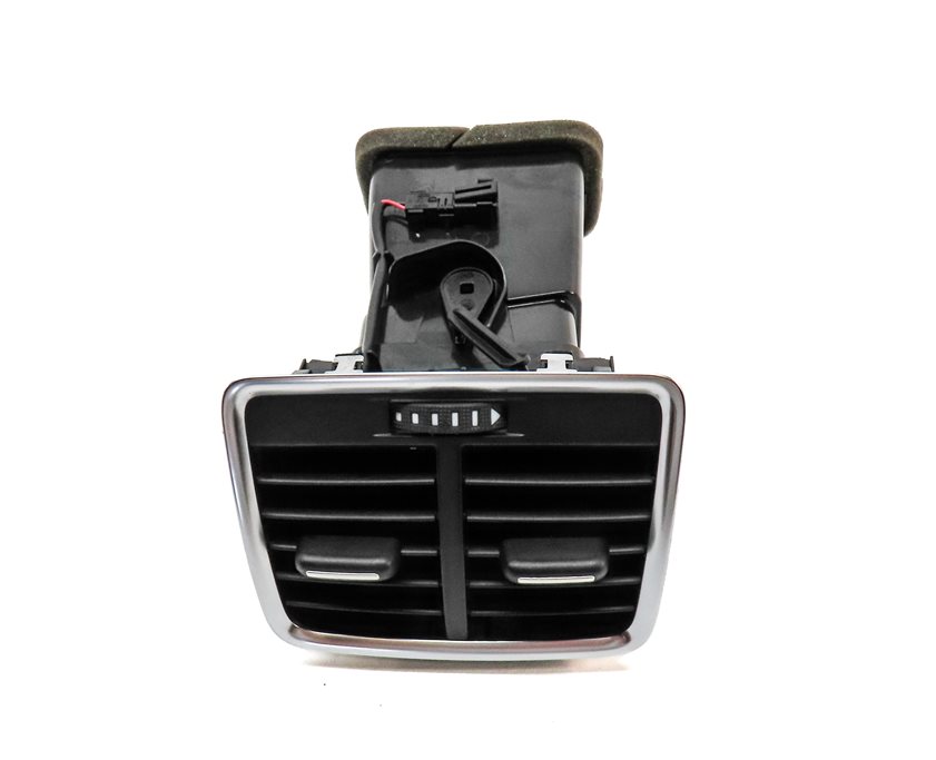 Thumbnail 2: 2015 AUDI Q3 (8U) REAR CENTER CONSOLE HEAT AIR AC HVAC DUAL VENT (Black)