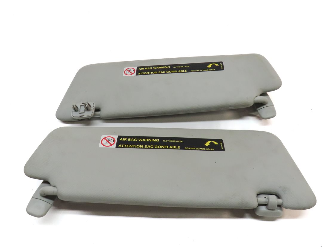 Thumbnail 5: 2015-2023 AUDI Q3 (8U) FRONT LEFT & RIGHT SUNVISOR SUN VISOR SET-2 (Gray)