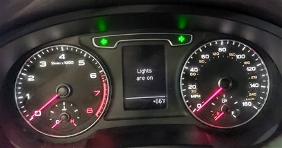 Thumbnail 1: 2015-2017 AUDI Q3 (8U) SPEEDOMETER INSTRUMENT GAUGE CLUSTER (157k)